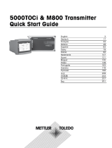 Mettler Toledo 5000TOCi Sensor Инструкция по эксплуатации