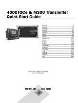 Mettler Toledo 4000TOCe Sensor Руководство пользователя
