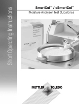 Mettler Toledo SmartCal Moisture Analyzer Test Substance Инструкция по эксплуатации