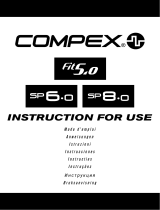 Compex FIT 5.0, SP 6.0 & SP 8.0 Руководство пользователя