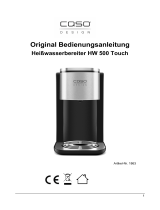 Caso HW 500 Touch Инструкция по эксплуатации