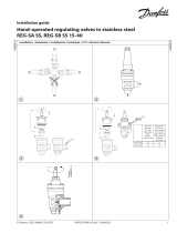 Danfoss REG-SA SS, REG-SB SS 15-40 Инструкция по установке