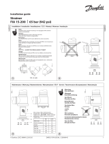 Danfoss FIA Strainer- 65bar (942 psi) Инструкция по установке