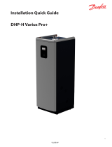 Danfoss DHP-H Varius Pro+ Инструкция по установке