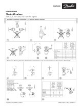 Danfoss Shut-off valves SVA-S/L 15-200, 65 bar (942 psi) Инструкция по установке