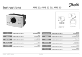 Danfoss AME 23/23 SU/33 Инструкция по эксплуатации