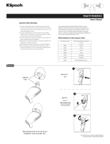 Klipsch Image E1 In-Ear Headphones CERTIFIED FACTORY REFURBISHED Инструкция по применению