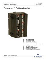 Remote Automation Solutions Foundation Fieldbus Interface Инструкция по эксплуатации