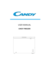 Candy CMCH100BUK 98 Litre Chest Freezer Руководство пользователя