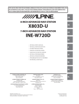 Alpine Electronics X803D-U Инструкция по установке