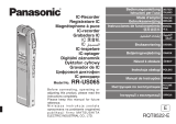 Panasonic RR US065 Инструкция по применению