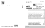 Sony Série Alpha ILCA-68K Руководство пользователя