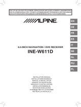 Alpine INE-W INE-W611DC Инструкция по установке