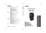 Canon GPS RECEIVER GP-E1 Руководство пользователя