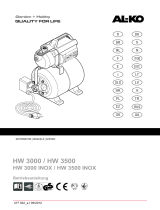 AL-KO Hauswasserwerk "HW 3000 Inox" Руководство пользователя