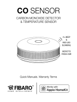 Fibaro Carbon Monoxide Detector Руководство пользователя