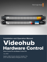 Blackmagic Videohub Hardware Control  Руководство пользователя