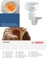 Bosch MUZ4GM3(00) Руководство пользователя