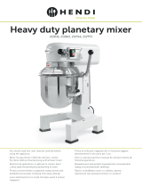 Hendi Heavy Duty Planetary Mixer Руководство пользователя