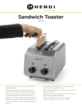 Hendi Sandwich Toaster 261163 Руководство пользователя