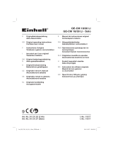 EINHELL GE-CM 18/30 Li Инструкция по применению