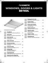 Dometic Skysol Powered Roofblind Инструкция по эксплуатации