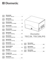 Dometic TEC29, TEC29LPG Инструкция по установке