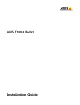 Axis F1004 Bullet Руководство пользователя