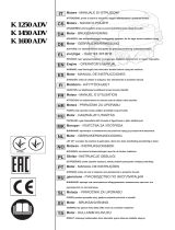 Efco К 1600 ADV Инструкция по применению