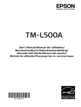 Epson TM-L500A Series Руководство пользователя