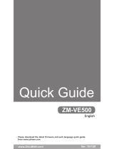 ZALMAN ZM-VE500 Quick Manual