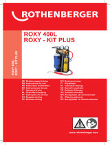 Rothenberger Roxy-Kit Plus 3100°C Руководство пользователя