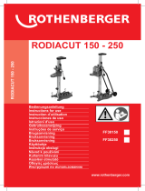 Rothenberger Drill stand RODIACUT Руководство пользователя