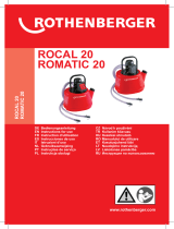 Rothenberger Decalcifying pump ROMATIC 20 Руководство пользователя