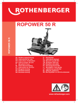 Rothenberger ROPOWER 50 R Руководство пользователя