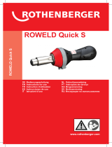 Rothenberger ROWELD Quick-S Руководство пользователя