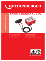 Rothenberger ROWELD ROFUSE SANI 160/315 Руководство пользователя