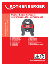 Rothenberger Wechseleinsatz Set für Wechselpressbacken U Руководство пользователя