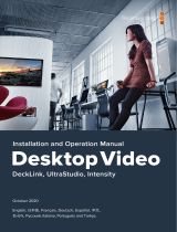 Blackmagic Desktop Video  Руководство пользователя