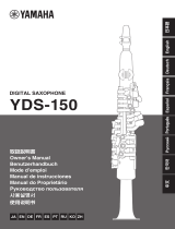 Yamaha YDS-150 Digital Saxophone Руководство пользователя