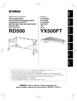 Yamaha YX-500FT Инструкция по применению