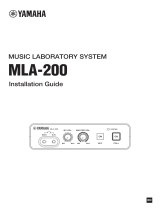 Yamaha MLA-200 Инструкция по установке