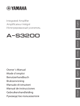 Yamaha A-S3200 Инструкция по применению