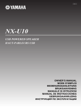 Yamaha NX-U10 Инструкция по применению