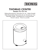 Thomas CENTRI 772 SEK Инструкция по применению