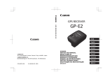 Canon GPS RECEIVER GP-E2 Руководство пользователя