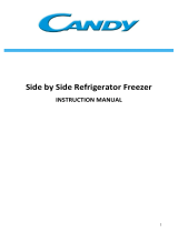 Candy CHSBSV5172XK American Fridge Freezer Руководство пользователя