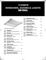 Dometic Skysol Powered Roofblind Инструкция по эксплуатации