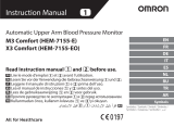 Omron Automatic Upper Arm Blood Pressure Monitor Руководство пользователя