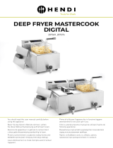 Hendi Deep Fryer Mastercook Digital Руководство пользователя